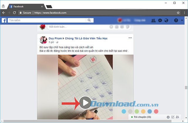 Cách tải video Facebook về máy tính trên mọi trình duyệt