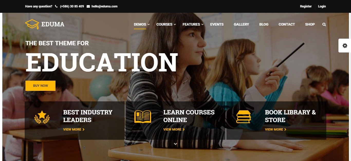 Dịch vụ thiết kế website giáo dục trường học