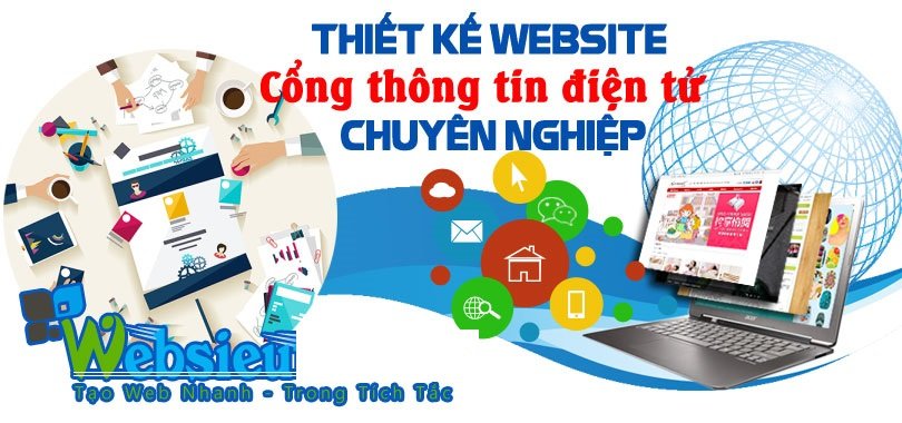 Thiet Ke Web Cong Thong Tin Dien Tu