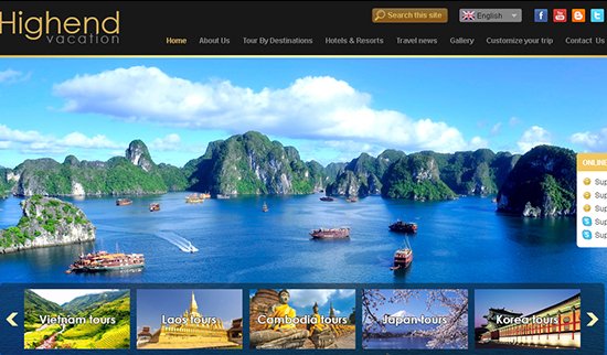 Thiết kế website tour du lịch thu hút khách hàng