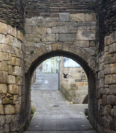 Arch Entrance Door In The Roman Wall Of Lugo Mcmcset.png