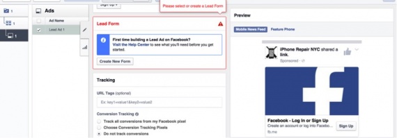 hướng dẫn cài đặt quảng cáo Facebook Leads 2