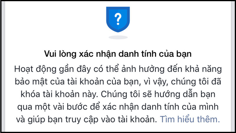 trường hợp xác định danh tính 