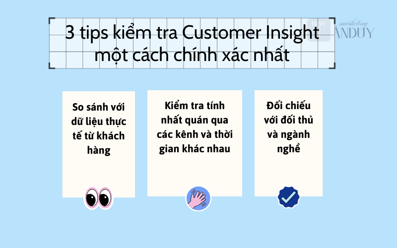 3 tips kiểm tra Customer Insight một cách chính xác nhất
