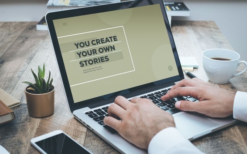 Tạo trang “Chia sẻ câu chuyện của bạn” trên website