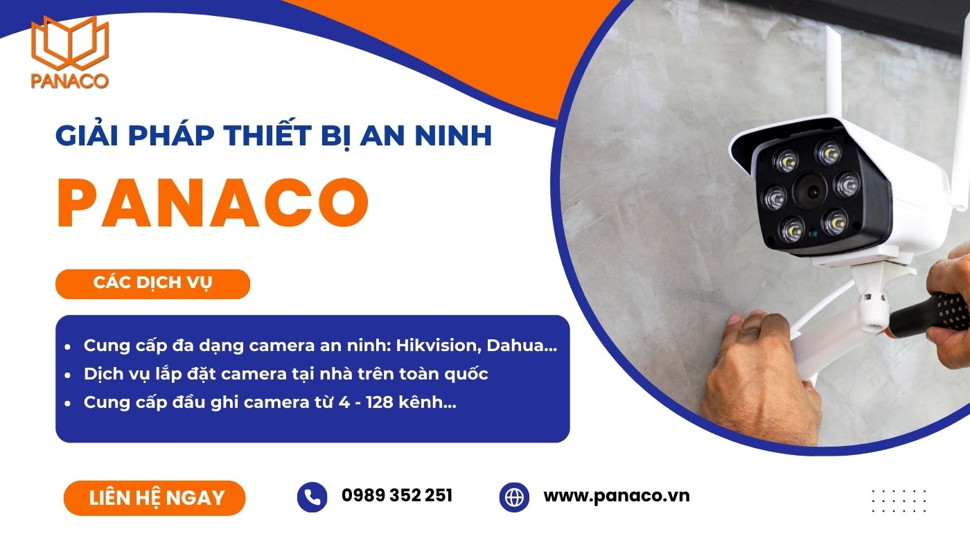 Mua đầu ghi camera tại PANACO